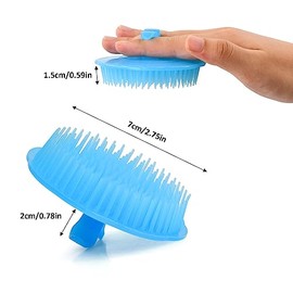 Pack of 4 Scalp Massage Brush, Scalp Hair Manual Massager Cellulite Brush, Shampoo Brush Massage Comb for Exfoliating and Head Massage