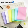 300 Count Blank Index Cards 3x5 Notecards Flashcards for Studying