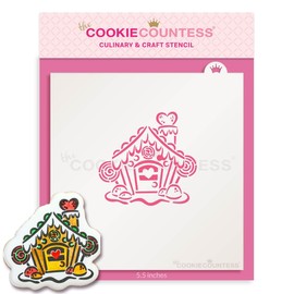 Gingerbread House PYO Stencil - Drawn by Krista