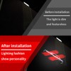 BuJinZeTui 2PCS Door Lights Logo Compatible for Challenger 2015-Present, LED
