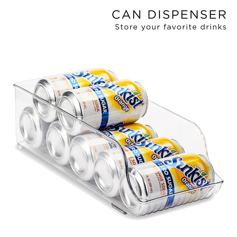 Sorbus Fridge Organizer Bins – Set of 8 Refrigerator Organizers
