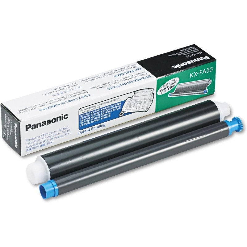 Panasonic KX-FA53 50M/164ft Genuine Replacement Ink Film Fax Machine