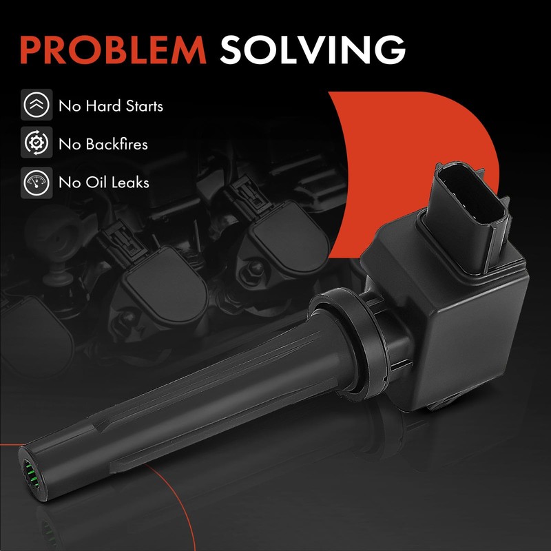 A-Premium Ignition Coil Pack Compatible with Mazda 3 6 CX-3