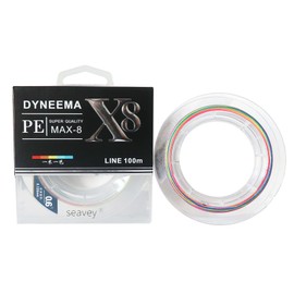 Seavey Braided Fishing Line - Abrasion Resistant - No Stretch - Super Strong -One Color One Meters - 8 Strand (10lb/0.12mm/109YDS(100m))