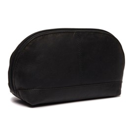 The Chesterfield Brand Venezia Leather Toiletry Bag 20 cm, black, Toiletry bag