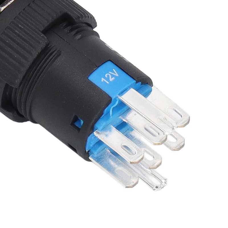 25PCS Button Switch with Control Light Electric Push Switch for