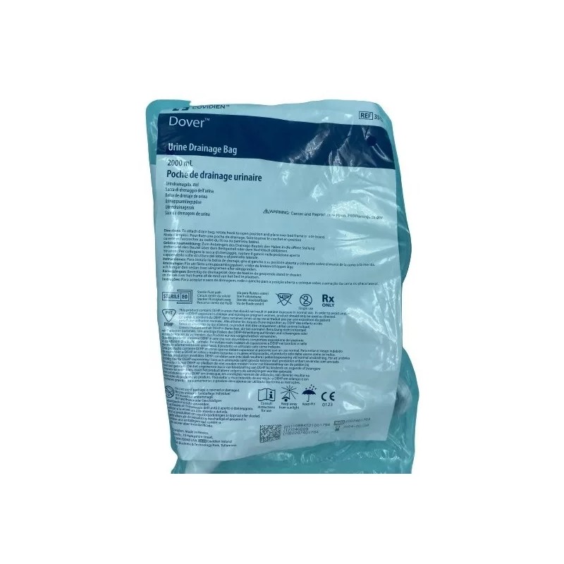 Dover Bolsa Recolectora De Orina Capacidad 2 Litros