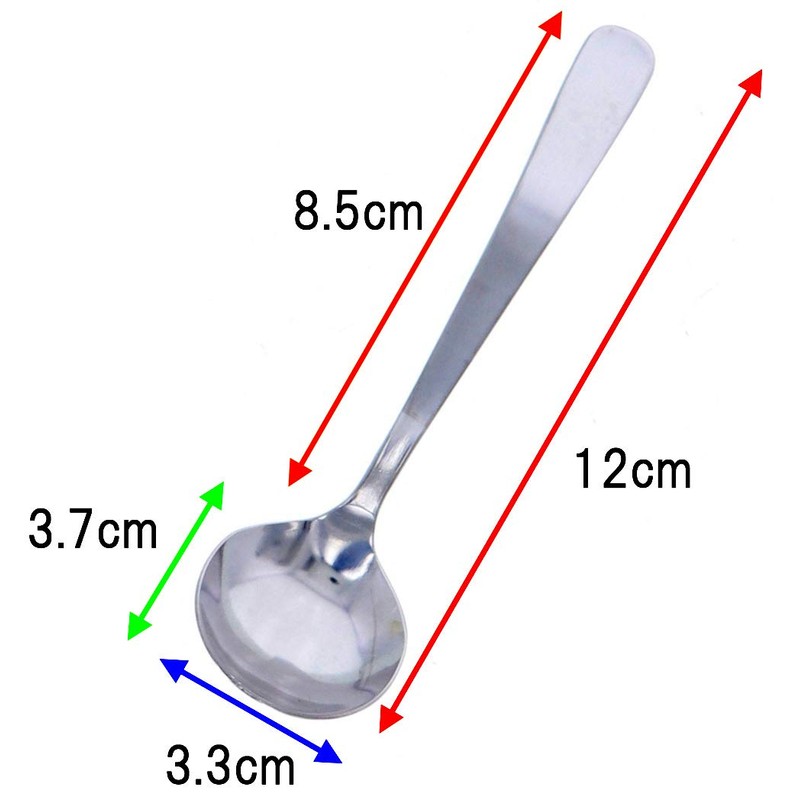 Takagi Sugar Ladle, Set of 10, Lilac, Sugar Spoon, Stainless