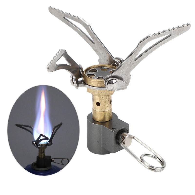 Outdoor Camping Ultralight Mini Burner Portable Folding for Hiking Picnic