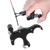 Aluminum Alloy Archery 3 Finger Compound Bow Release Grip Thumb
