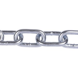 Sterling WZ4026L2 Welded Steel Chain, Bright Zinc,4 x 26mm x 2m