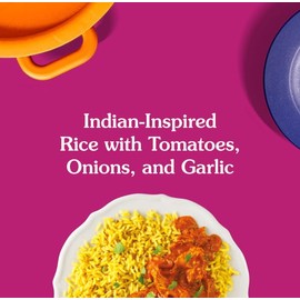 BEN'S ORIGINAL Ready Rice Tikka Masala Flavored Rice, Easy Dinner Side, 8.5 oz Pouch