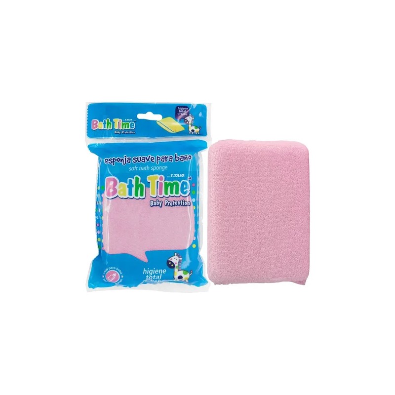 Esponja Con Tela Extra Suave Para El Baño De Bebe