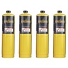 (4) 14.1 oz Bernzomatic Pre-Filled MAP-Pro Gas Torch Style Cylinder