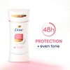 Dove Even Tone Antiperspirant Deodorant Stick Peach Blossom & Rice