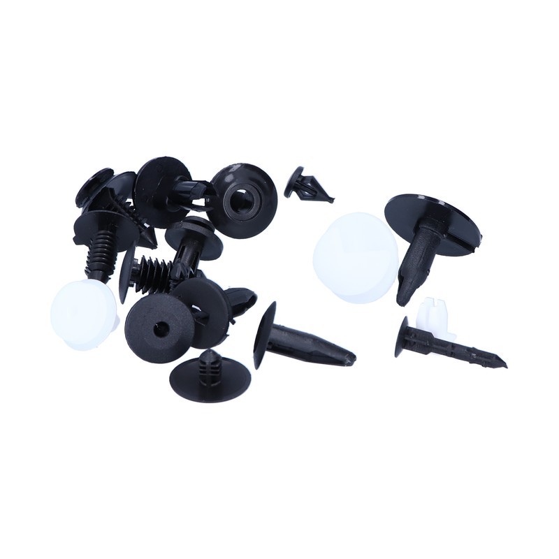 415pcs Car Retainer Clips Auto Plastic Fasteners 18 Kinds Push