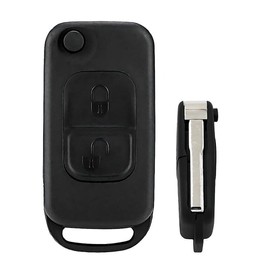 1x New Replacement Remote Key Fob Shell / CASE Compatible with & Fit for 2004-2007 Mercedes Dodge Van - MPN MYT3X7259-02 (NO Electronics or Chip Inside)