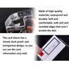 AOYEGIC Pack of 10 ID Covers, Transparent Card Sleeves, Waterproof