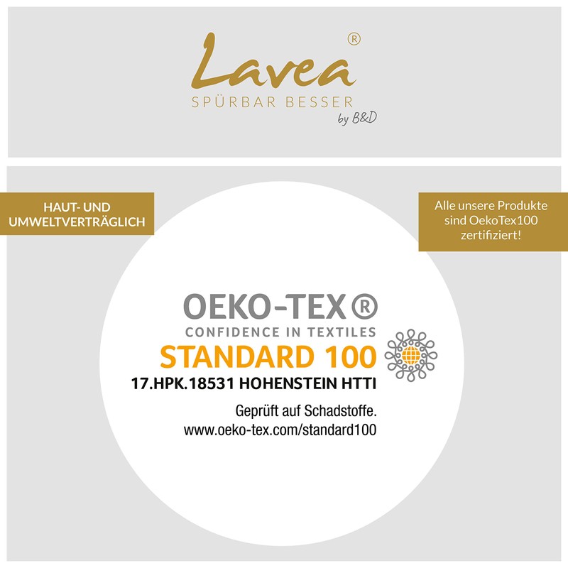 Lavea Jersey Fitted Sheet, Maya Series, 100% Cotton, High-Quality Workmanship,