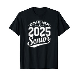 Senior 2025 Cross Country Team Mom XC High School Graduation T-Shirt