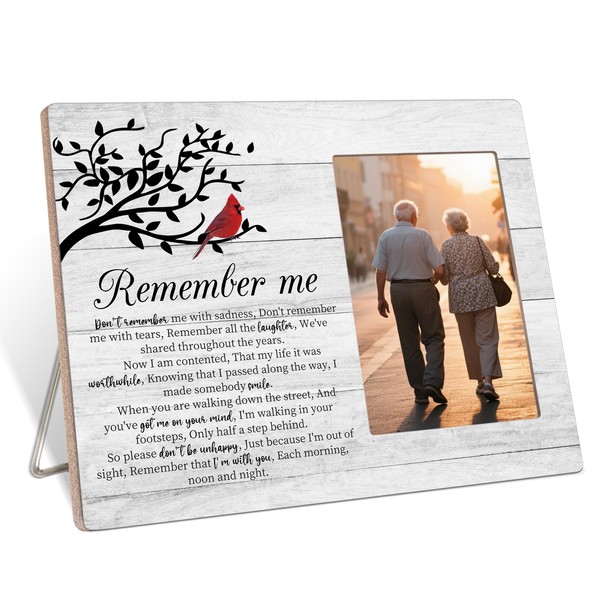 Sympathy Gift Photo Frame, 8x10 Inch Picture Frame Gift Wood