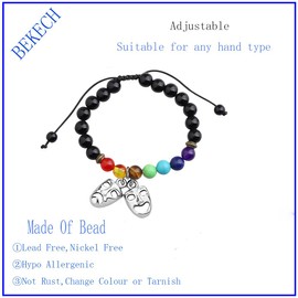 BEKECH Drama Mask Bracelet Stage Crew I Work In The Shadows Theatre Jewelry Stage Manager Gifts Tragedy Masks Charm Bracelet (Drama Mask Bracelet)