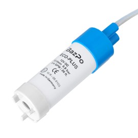 BAZPO 12V Submersible Water Pump - German Made (3.4GPM / 26ft.) | Portable RV Water Pump - Works with Electric Switch in 12V Faucets | 12 Volt Small Water Transfer Pump for Camper, Marine, Jerry Can