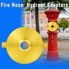 FullMayPro Fire Hydrant Hose Adapter 2-1/2" NST/NH Female x 3/4"