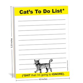 Guajolote Prints Cat Notepad, 4 x 5.25-inches
