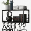TJ.MOREE Floating Shelf Compatible 2 Tier with Tonal Accessories Wall