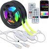Luminea Home Control RGB LED Strips USB: Set of 2