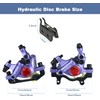 Mgoodoo MTB Hydraulic Disc Brake Set, Bicycle Disc Brake Sets