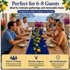 62 Pcs Amalfi Coast Party Decorations Lemon Party Set for