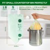 ANECO 100% Home Compostable Food Waste Bags (1.6 Gallon Trash