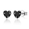 CERSLIMO Silver Earrings for Women Girls - 5mm Cubic Ziirconia