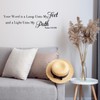 ElevateTech 7 Pcs Bible Verse Wall Stickers, Vinyl Inspirational Quote