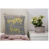 WONDERTIFY You Are My Sunshine Cushion Cover You Make Me
