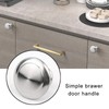 VIPMOON 10 Pack Cabinet Door Knobs Brushed Nickel Round Drawer