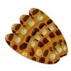 Gourmet Chocolate Candy Sweets Pattern Double-Sided Oval Nail File Emery