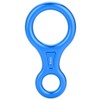 35KN Figure 8 Word Rope Descender Rappel Ring Rock Climbing