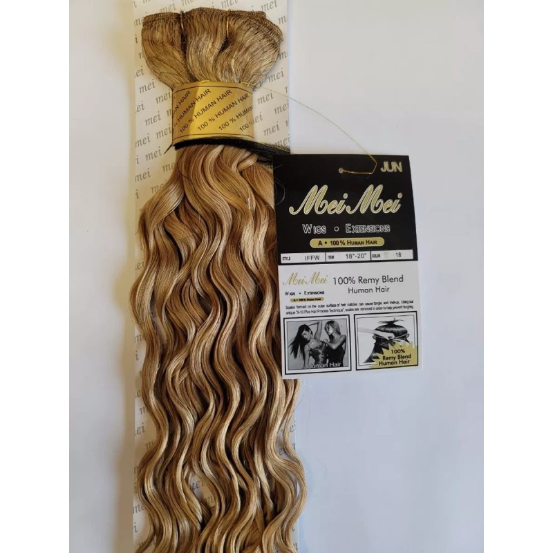 Extensiones De Cabello Meimei 100% Naturales Rizado 18 Pul
