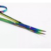 A2Z Scilab Set of 2 MULTI TITANIUM RAINBOW COLOR Iris