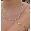 Prime Jewelry 269 14K Gold Filled Necklace 20" Bracelet 7.5" Mariner Link Womens Mens