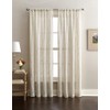 CHF Lynette Poletop Curtains, 63-inch, Linen