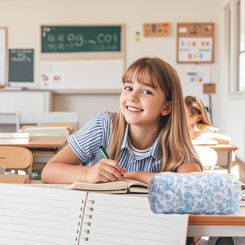 Carry bloom Pencil Pouch Cute Pencil Case for Girls Aesthetic