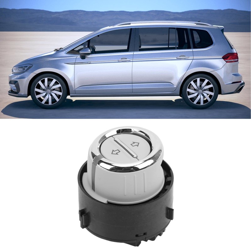1K9959561 Heavy Duty Automotive Silver ABS Metal Wear-Resistant Sunroof Switch,