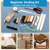 Axmru 41 Pcs Book Binding Kits Bookbinding Tools Book Binding