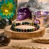Bivei Pearl Bracelet for Women 6 mm Semi-Precious Stone Stretchy