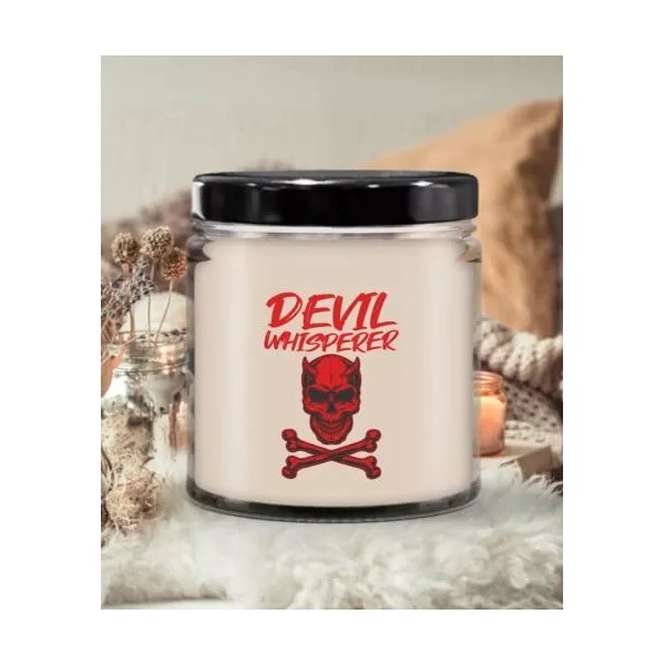SpreadPassion Devil Whisperer Candle - Soy Wax Candle - Hand