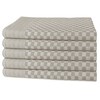 Olivia Rocco Pack Of 5 Kitchen Tea Towels Large 100%